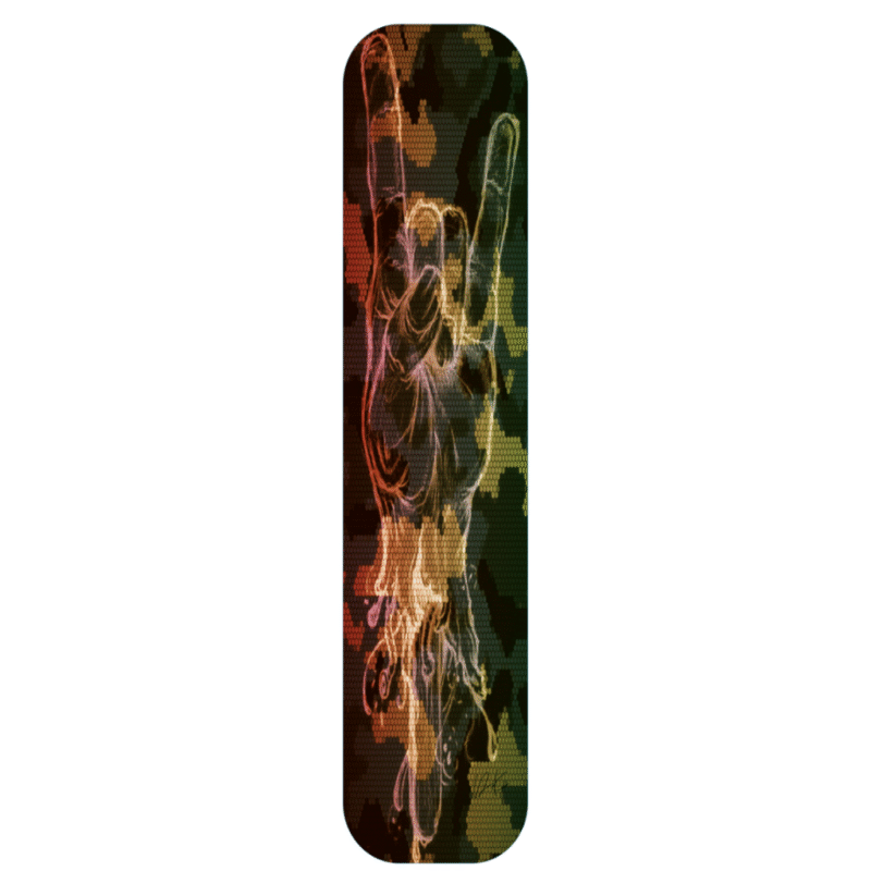 Shredders Shroud Fire Camo