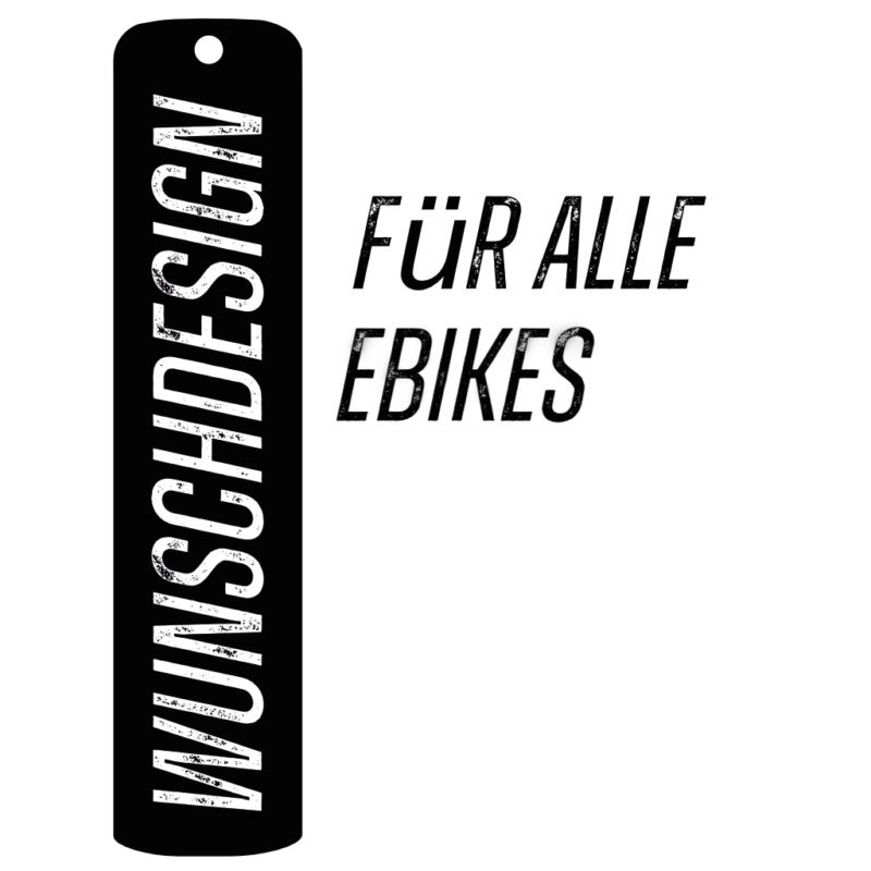 Wunschdesign E-Bike Akkudeckel für Alle E-Bikes